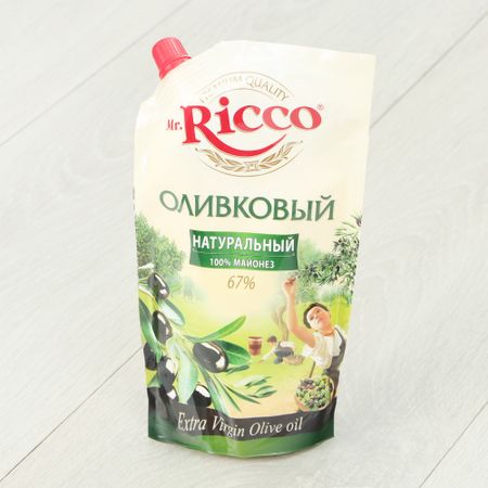 Майонез Mr.Ricco Оливковый 67% 400 мл