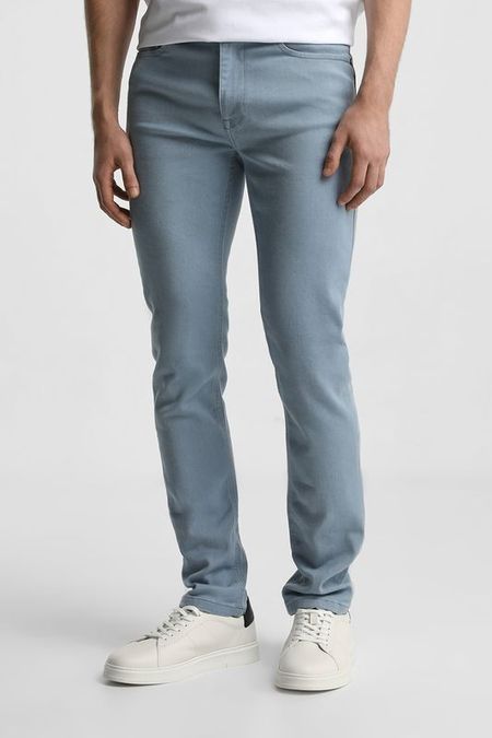 Брюки хлопковые зауженные Lacoste 14940₽