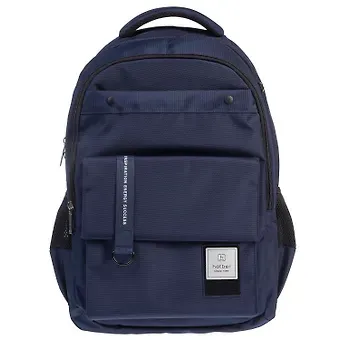 Рюкзак "PERFECT -Navy" 2отд., 47*32*17см, полиэстер, 4 кармана