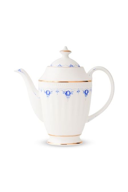 Кофейник фарфоровый с принтом Афина Объединение Гжель 10924₽