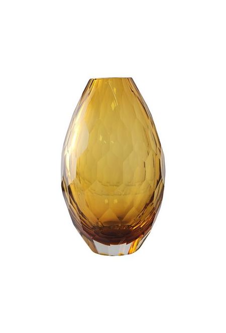 Ваза янтарная СОТЫ 24,5 см FarVerri