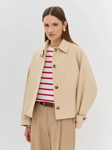 Ветровка в стиле тренча SAVAGE 3299₽