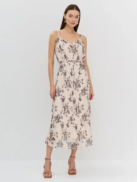 Романтичное платье-макси с цветочным принтом SAVAGE 2799₽