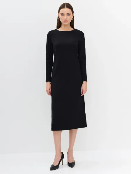 Платье-миди из эластичного трикотажа SAVAGE 1399₽