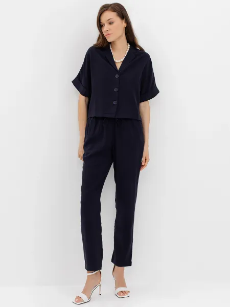 Классические брюки на резинке SAVAGE 2799₽