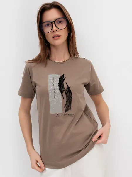 Базовая футболка с 3D принтом SAVAGE 899₽