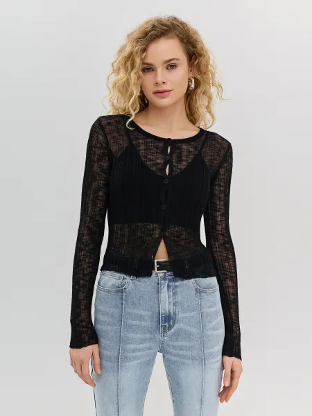 Полупрозрачный кардиган SAVAGE 1099₽