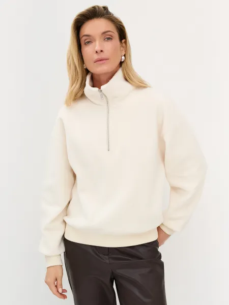 Oversize свитшот из искусственного меха SAVAGE 2999₽