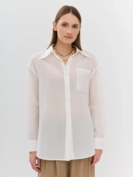 Свободная рубашка из батиста SAVAGE 1799₽