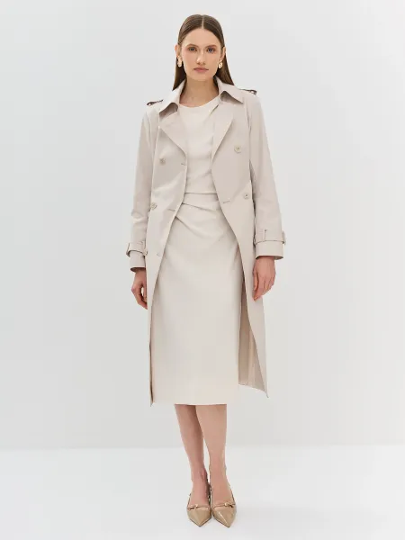 Классический двубортный тренч SAVAGE 5299₽