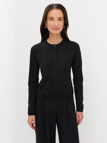 Укороченный кардиган с люрексом SAVAGE 2799₽