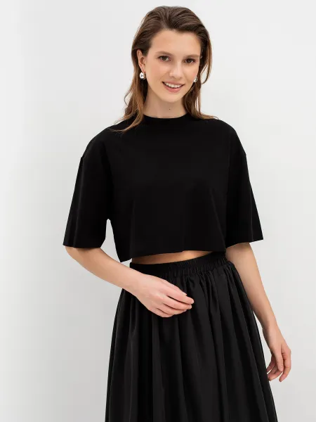 Укороченная футболка oversize SAVAGE 1099₽