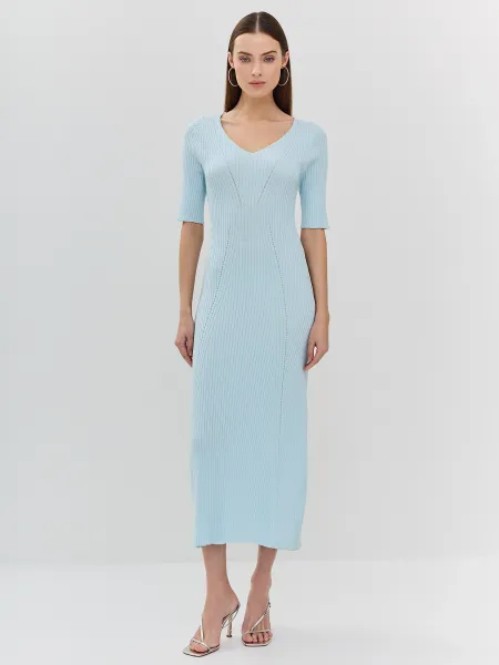 Вязаное платье-миди SAVAGE 1899₽