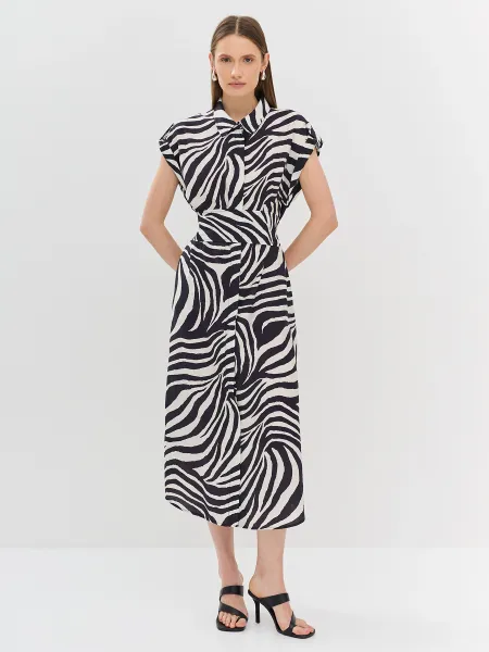 Платье с анималистичным принтом SAVAGE 3699₽