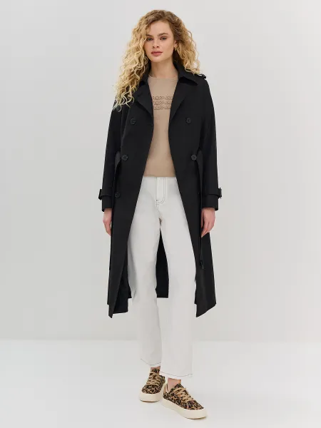 Классический двубортный тренч SAVAGE 4199₽