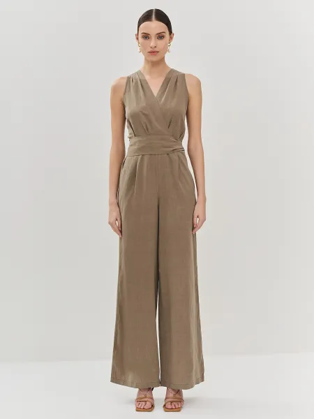 Комбинезон на запах из 100 тенселя SAVAGE 4799₽