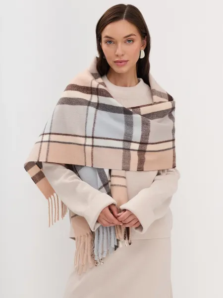 Палантин в клетку SAVAGE 1899₽