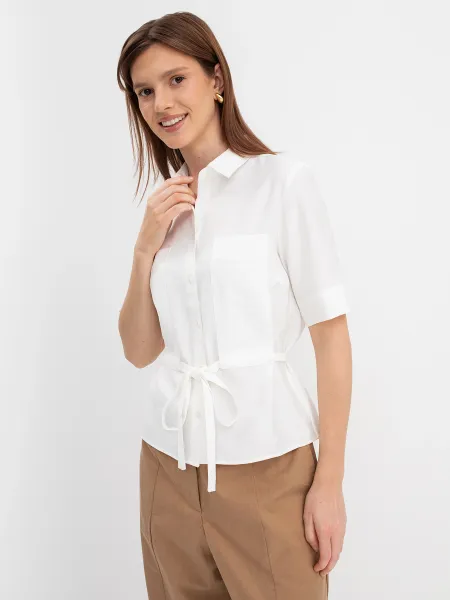 Укороченная блузка с кулиской SAVAGE 3999₽