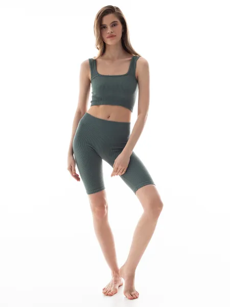 Спортивные бесшовные шорты-велосипедки SAVAGE 999₽