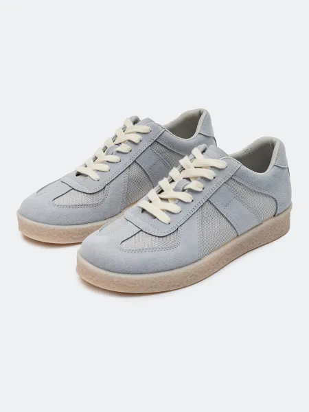 Комбинированные кеды из натуральной замши SAVAGE 4699₽