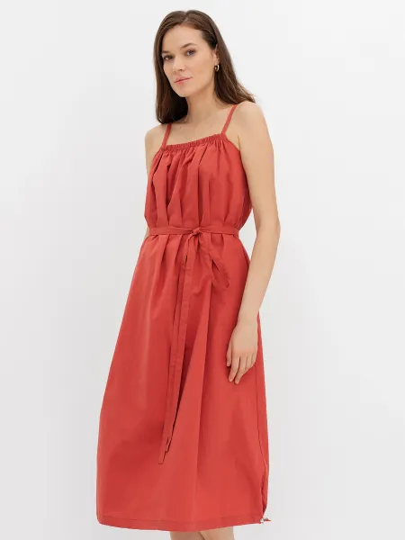 Яркое платье-сарафан из 100 хлопка SAVAGE 3099₽