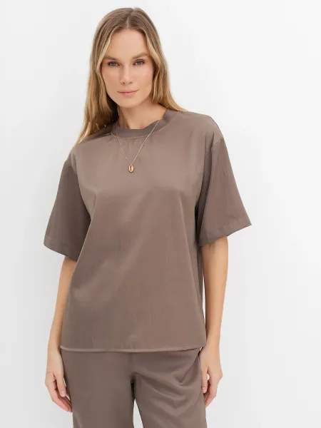 Сатиновый топ-футболка SAVAGE 2499₽