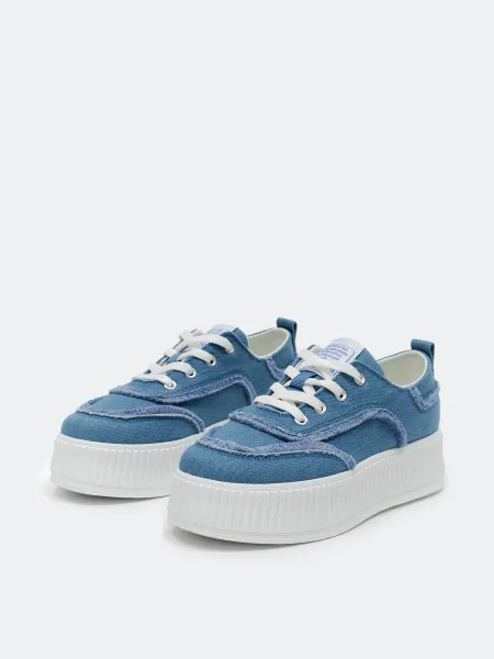 Текстильные кеды с декоративными швами SAVAGE 2999₽