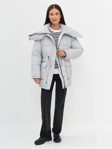 Куртка свободного силуэта с объемным воротником SAVAGE 4499₽