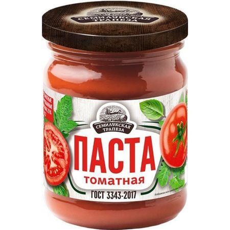 Томатная паста Семилукская трапеза гост №3343-89 500 г