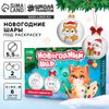 Ёлочные шары под раскраску