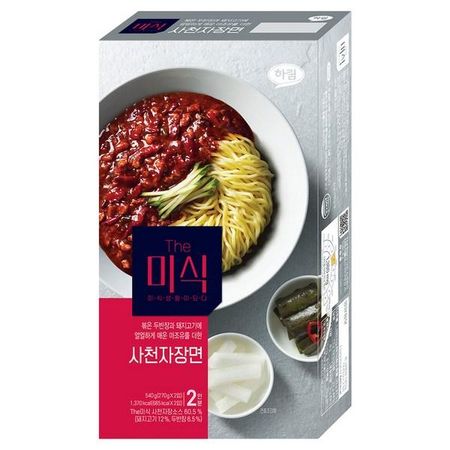 270g pile of Sacheonjajangmyeon, 2 pieces