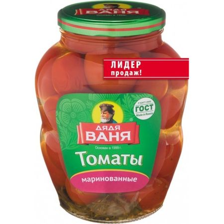Томаты Дядя Ваня маринованные 1,8 мл