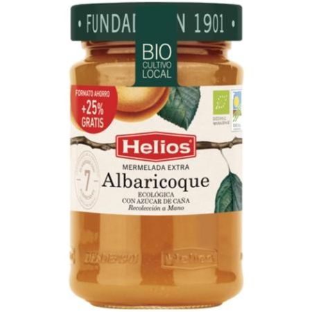 Конфитюр Helios Extra абрикос стеклянная банка 350 г