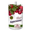 Брусника Сибирская ягода протертая с сахаром 280 г
