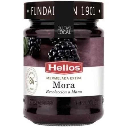 Конфитюр Helios Extra ежевика стеклянная банка 340 г