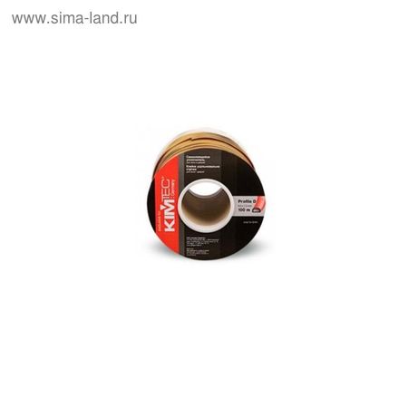 Уплотнитель KimTec d=9×7.5 бухта, 04-14-04, коричневый, 100 м