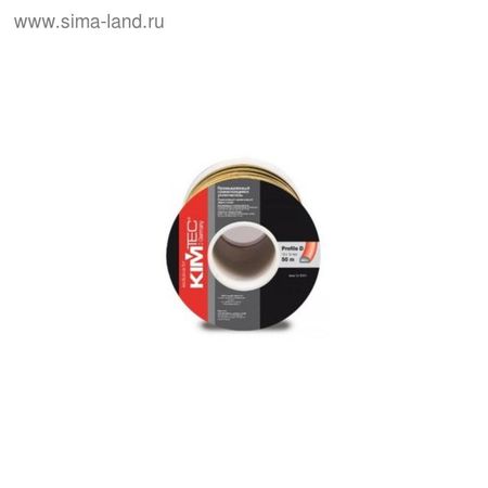 Уплотнитель KimTec d=12×10 бухта. 04-14-53, белый, бухта 50 м