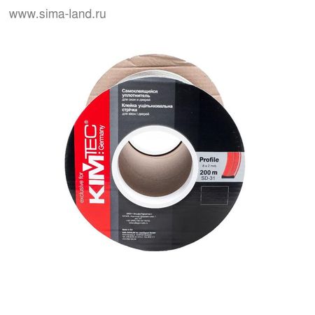 Уплотнитель KimTec Sd=31A/4-850, 8×2 мм, 04-14-73, коричневый, бухта 200 м