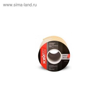 Уплотнитель KimTec Р 9×5.5 бухта, белый, 100 м