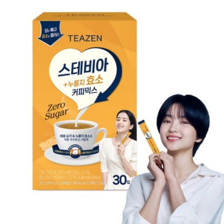 [TEAZEN] Ферментативная кофейная смесь Stevia Nurungji 312 г(10.4гX30EA)