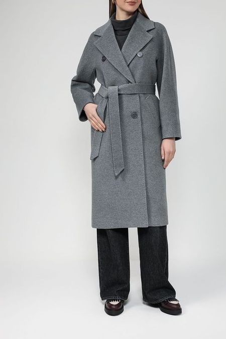 Шерстяное пальто с поясом SABRINA SCALA 25192₽