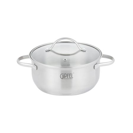 Кастрюля из нержавеющей стали Gipfel Azalea 51060 20 см25 л 4990₽