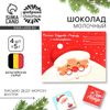 Шоколад мини в конверте «Дед мороз», 5 гр 4 шт