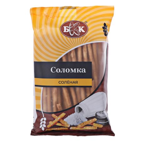 Соломка БКК солёная длинная 100 г
