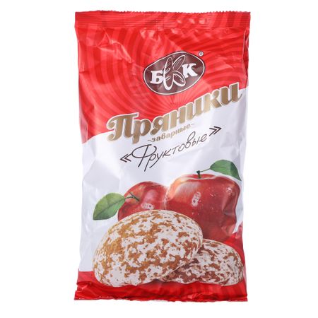 Пряники БКК заварные Фруктовые 380 г