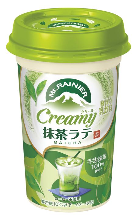 Creamy Matcha Latte 2 упаковки Latte Matcha Drink Coffee Mt.RAINIER (20 бутылок) [Напиток Mt.RAINIER]