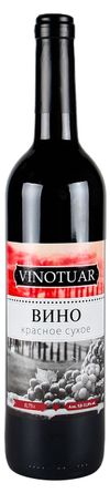 Вино Vinotuar красное сухое Россия, 0,75 л