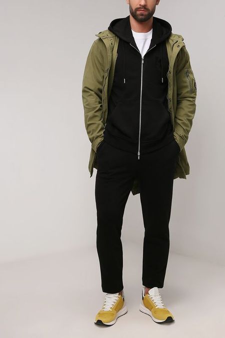 Однотонные брюки с карманами Karl Lagerfeld 12590₽