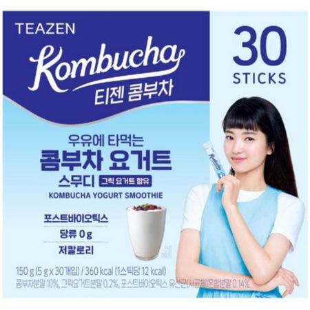 [TEAZEN] Kombucha Tea Yogurt Smoothie with Milk #10EA