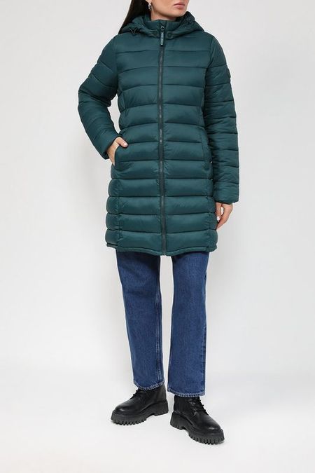 Стеганый пуховик с капюшоном PEPE JEANS 8630₽